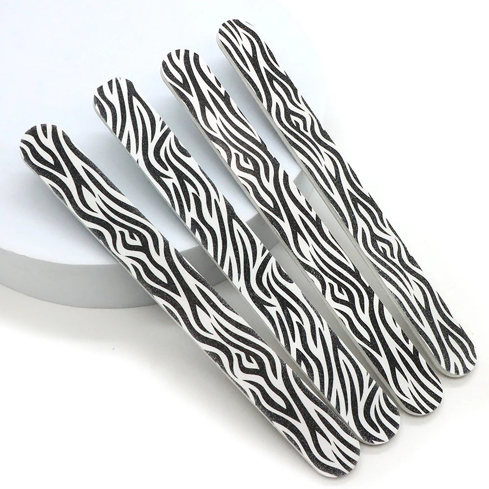 Professional 180/180 Nail Files for Manicure & Pedicure – 5/10/30 Pcs