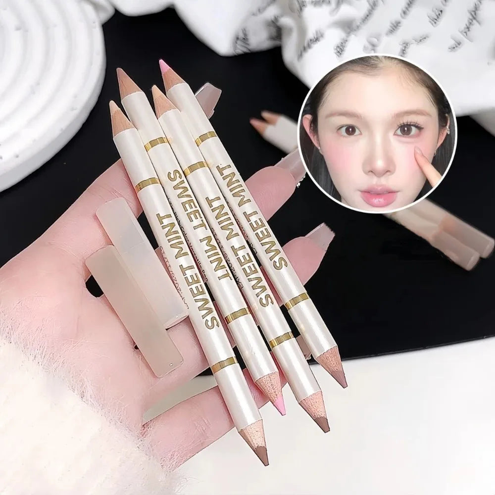 2-in-1 Silkworm Eyeliner & Highlighter Pencil – Waterproof Eyeliner Pencil PRIMED