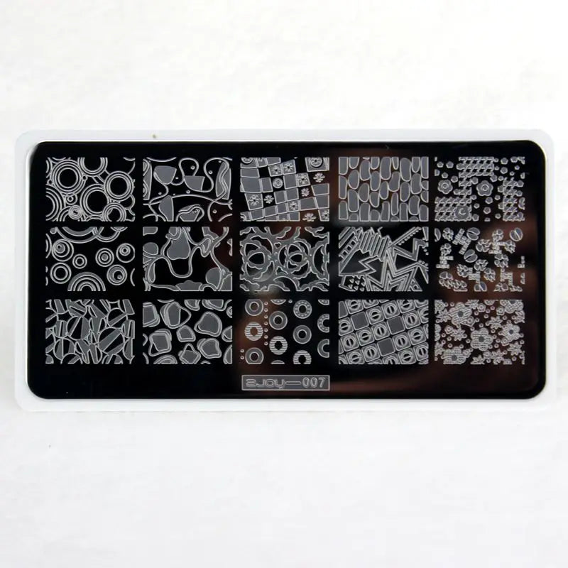 Nail Art Stamping Plate 6×12cm – Cactus Floral & Animal Designs Nail Stamping Plate PRIMED Zjoy07