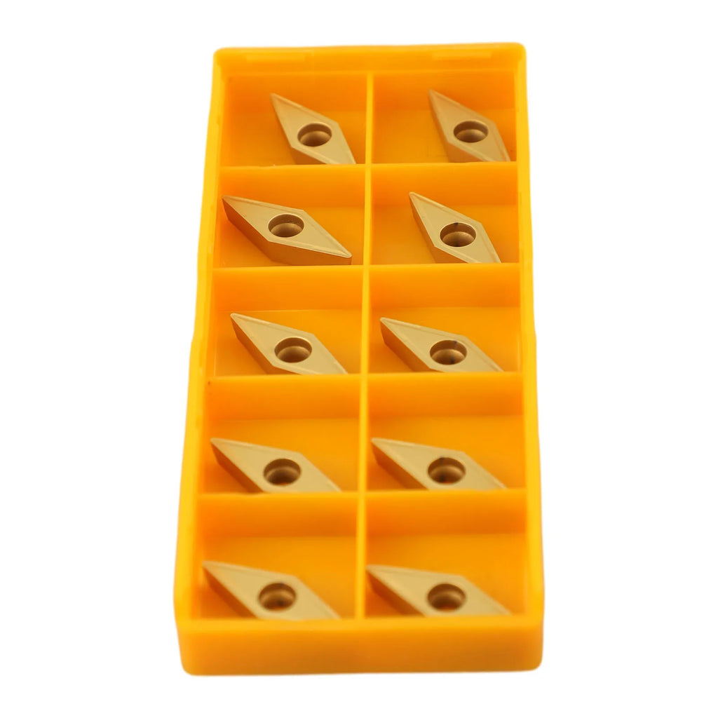 VCMT110304 Cemented Carbide Turning Inserts 10pcs for Steel Carbide Turning Inserts PRIMED