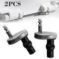 2-Pack 45mm Stainless Steel Top-Fix Toilet Seat Hinges Toilet Seat Hinges PRIMED China Mainland