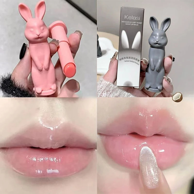 QICIY Rabbit Color-Changing Tinted Lip Balm | Moisturizing