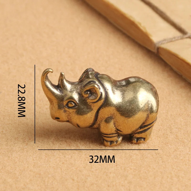 Solid Brass Crayfish Figurine | Vintage Lobster Desk Ornament