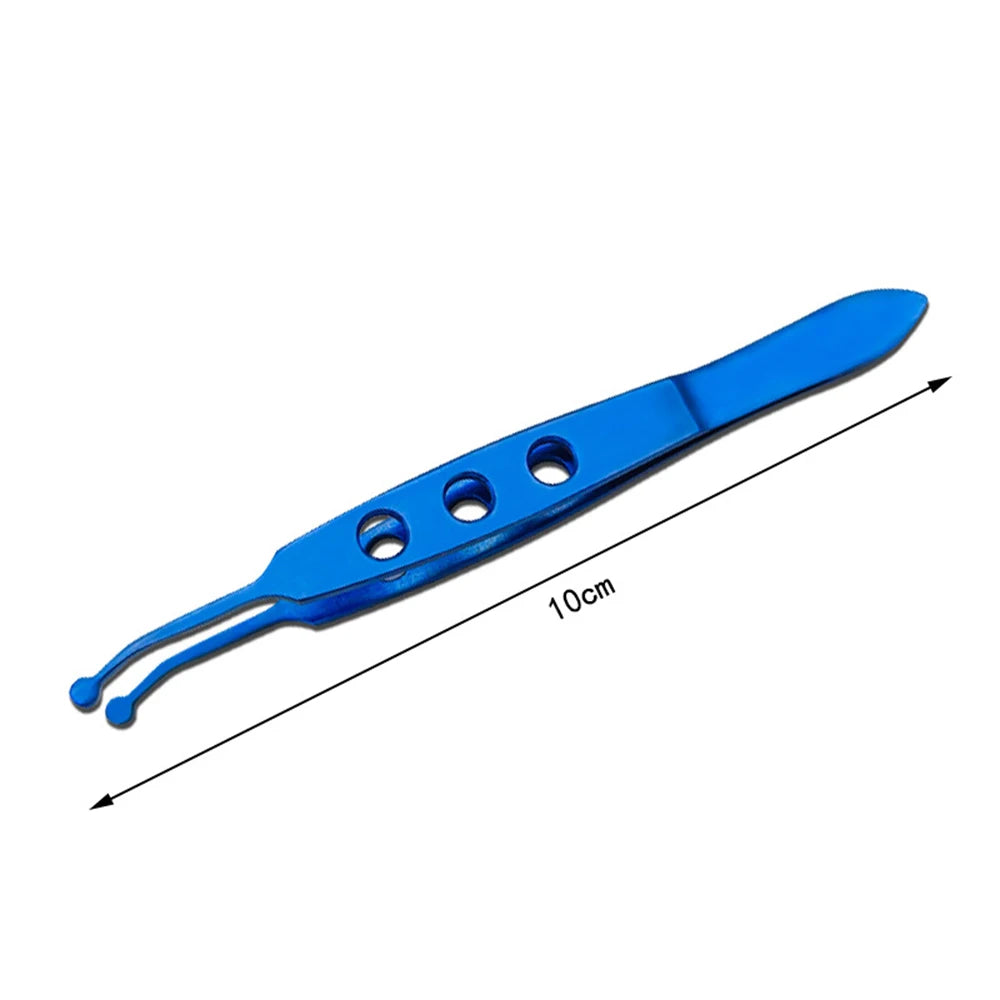 Stainless Steel Eyelid Massage Forceps | Meibomian Compressor
