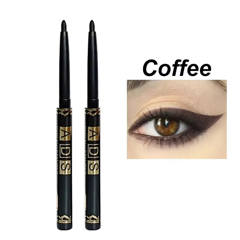 Waterproof Twist-Up Gel Eyeliner Pencil – 12-Hour Wear