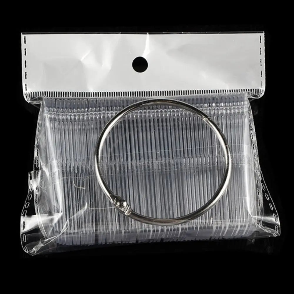 50Pcs Transparent Nail Tip Display Color Cards | ABS Nail Stand