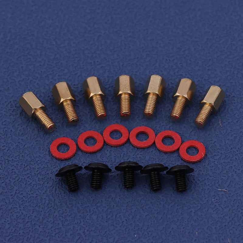 60-Piece Motherboard Riser Screws & Washers Set – M3 6-32