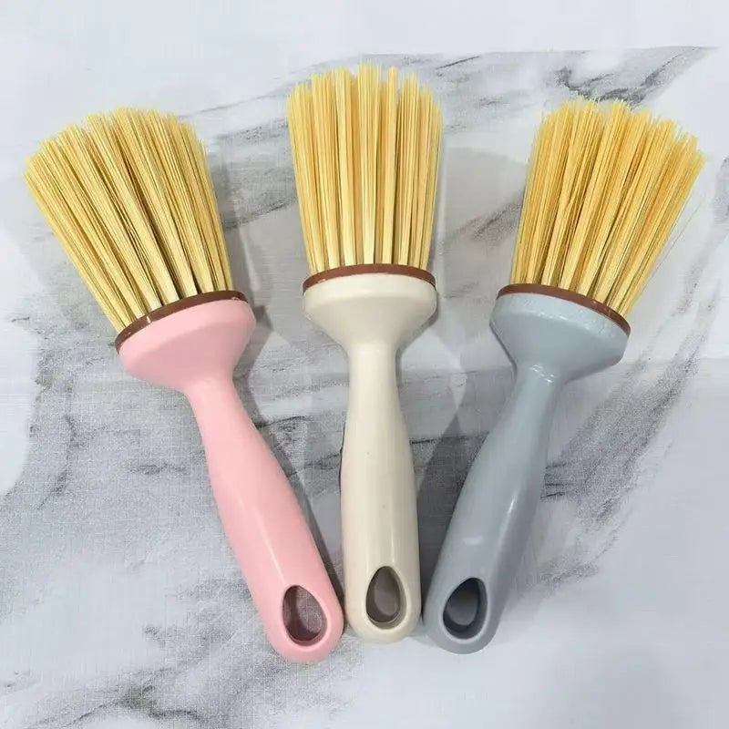 Short Handle Pot Brush – Kitchen Dishwashing Cleaning Tool Kitchen Cleaning Brush PRIMED