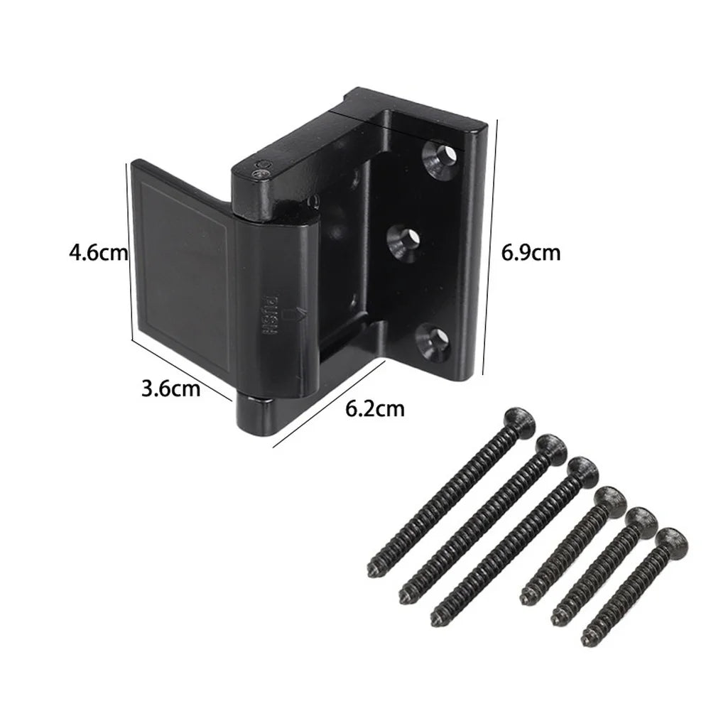 Zinc Alloy Door Latch Security Lock | Modern Minimalist