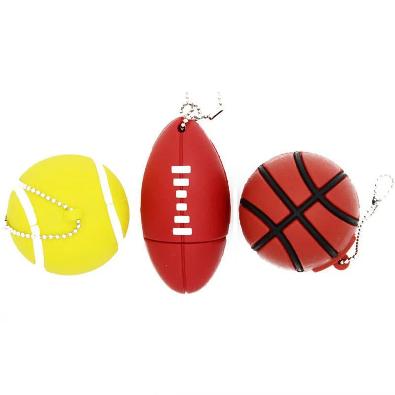 Football Silicone USB Flash Drive 4GB–128GB | JASTER Gift USB Flash Drive PRIMED