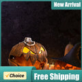 Animated Halloween Pumpkin – Sound Activated Light-Up Eyes Halloween Prop Decoration PRIMED Default Title