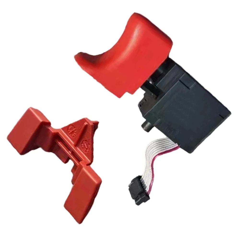 Red Drill Switch Replacement for Bosch GSR12V-30 | Part 160720037K Drill Switch Part PRIMED