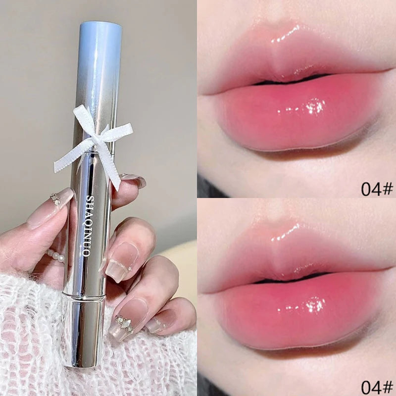 SHAQINUO Mirror Jelly Lip Gloss – Hydrating Glass Finish