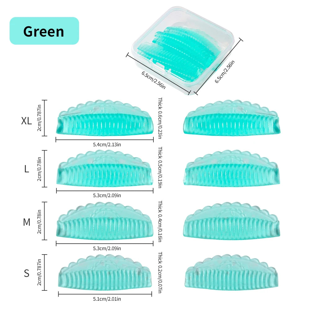 Silicone Lash Lift Rods 4 Sizes – Reusable Perm Curler Pads