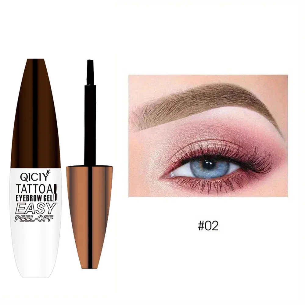Waterproof Peel-Off Eyebrow Tint Gel – Semi-Permanent Brow Dye