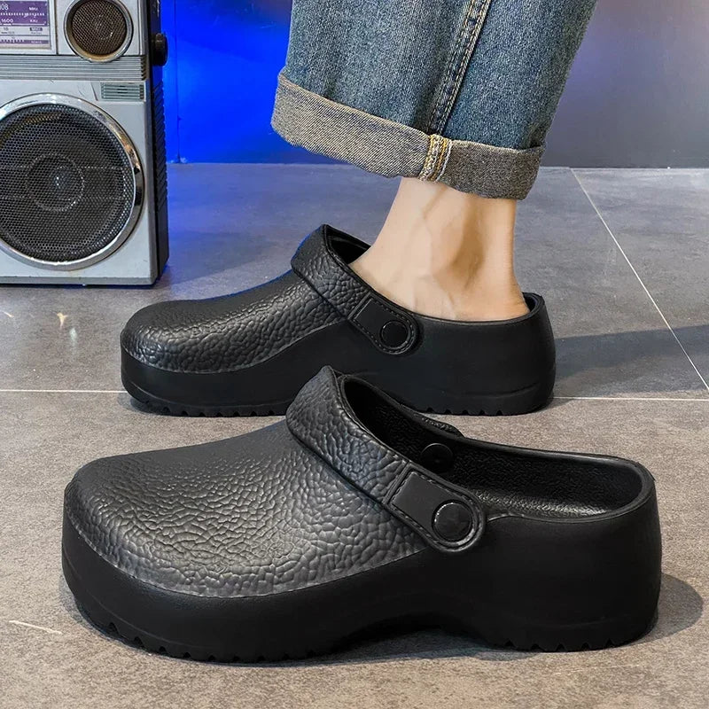 Men's Waterproof Non-Slip Clogs | Chef & Garden Shoes Men's Clogs PRIMED
