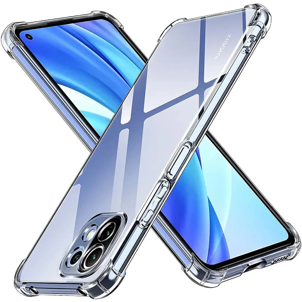 1.5mm Air-Bag Clear Case for Xiaomi 14T 13T 12T POCO X6 Pro