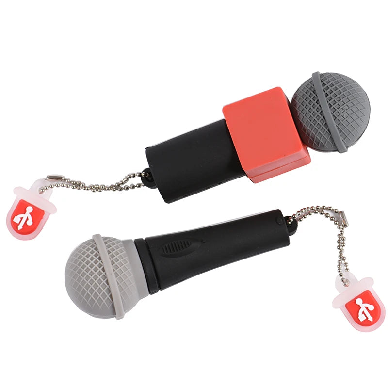 Microphone USB Flash Drive 4GB–64GB | Novelty Creative Gift Novelty USB Flash Drive PRIMED