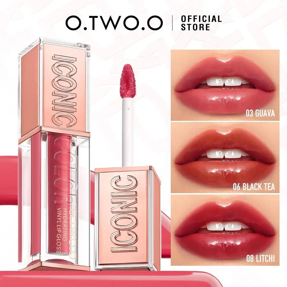 O.TWO.O Plumping Lip Gloss – Hydrating, Non-Sticky, High-Shine Lip Gloss PRIMED