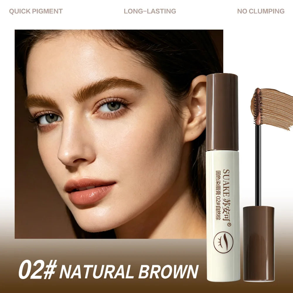 Waterproof Eyebrow Tint Gel – 3 Brown Shades, Fluffy Brow
