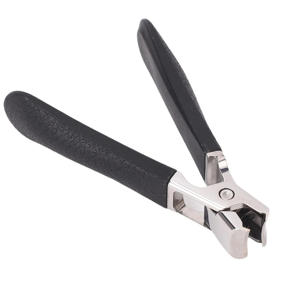 Wide Jaw Stainless Steel Nail Clipper | Anti-Splash Cover