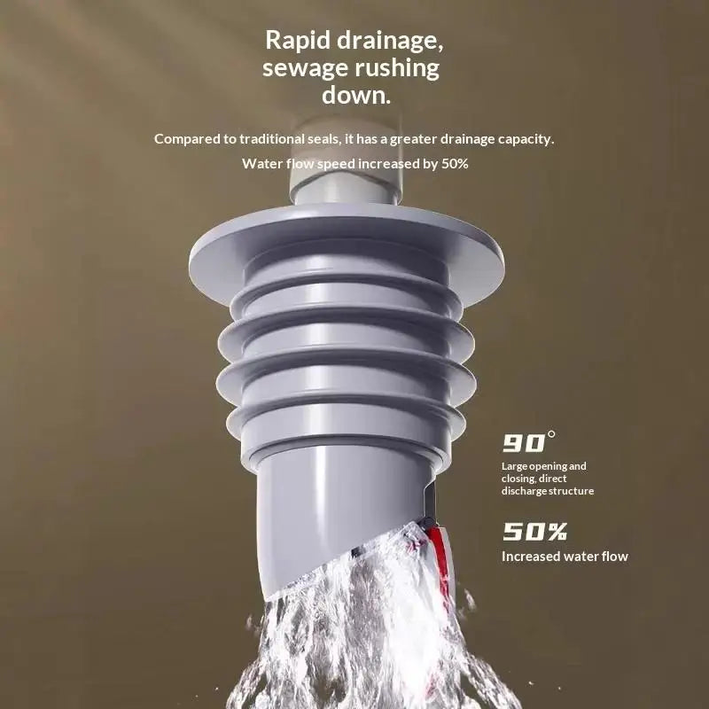 Silicone Floor Drain Seal Ring – Anti-Odor Sewer Pipe Plug