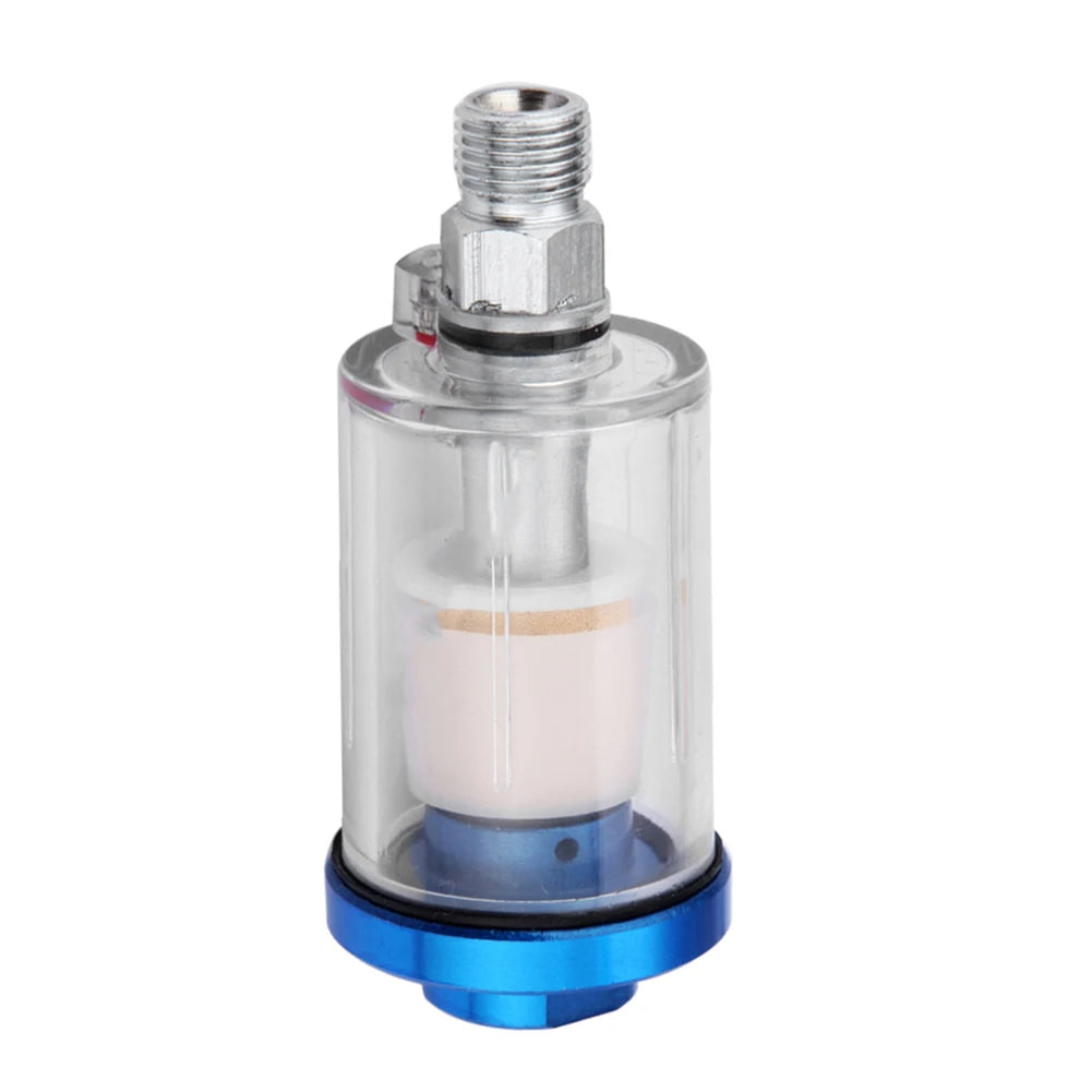 Pneumatic Inline Air Filter – 1/4" Water Oil Separator for Spray Gun Pneumatic Air Filter PRIMED