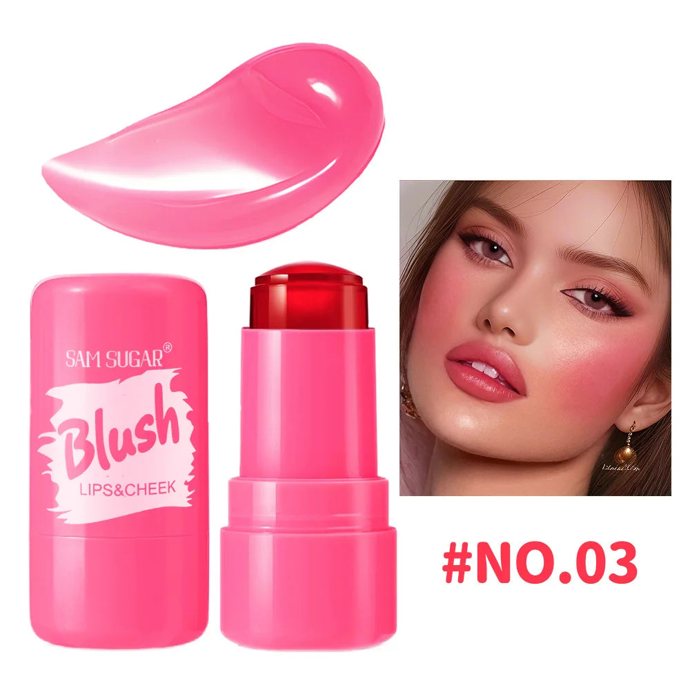 SAM SUGAR Jelly Blush Stick – 3-in-1 Lip Cheek Eye Tint