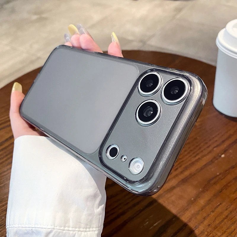 Ultra Thin Matte Clear iPhone Case – Shockproof Soft Cover