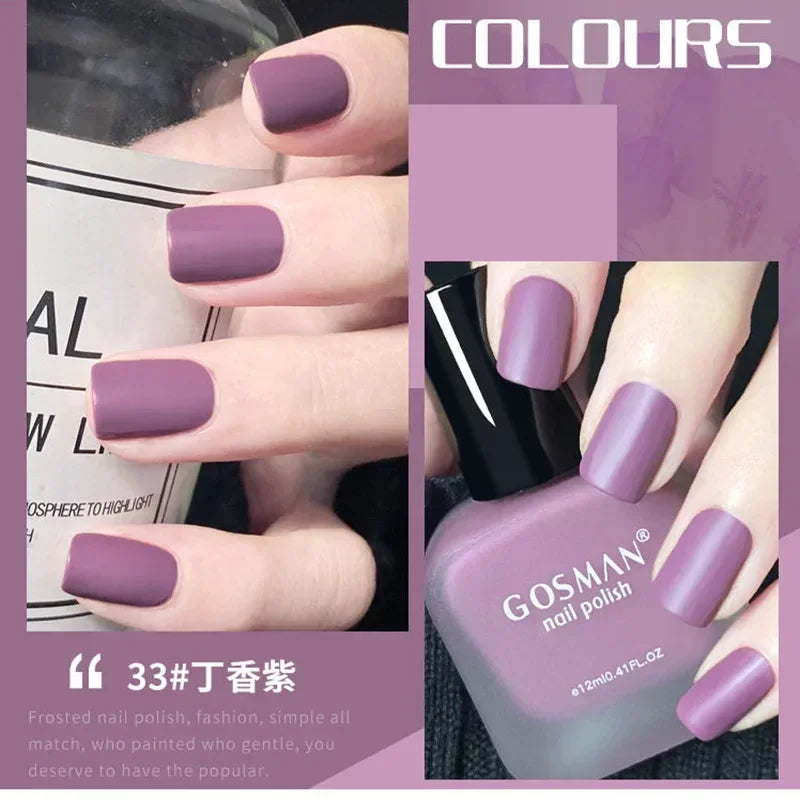 12ml Quick-Dry Water-Based Nail Polish – Waterproof & Long-Lasting Nail Polish PRIMED 33