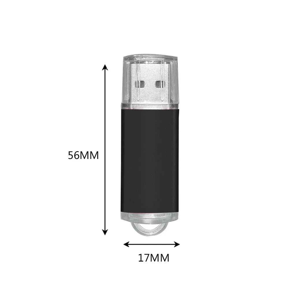50-Pack Custom Logo Metal USB Flash Drives 4GB–128GB Bulk USB Flash Drive PRIMED
