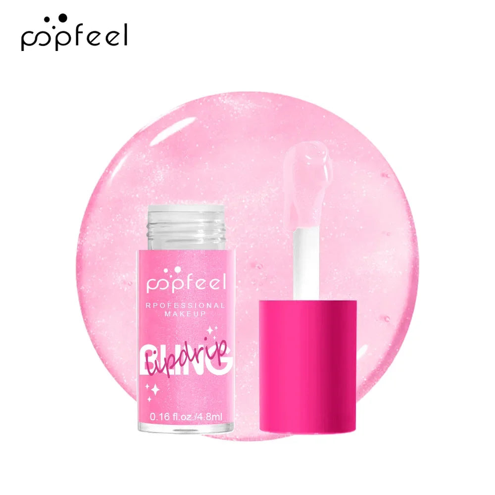 Popfeel Diamond Color Changing Lip Gloss & Moisturizing Tint