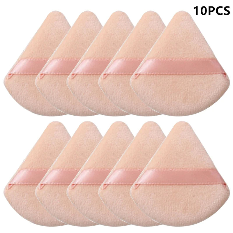 Triangle Makeup Sponge Puff – Crystal Velvet Foundation Blender
