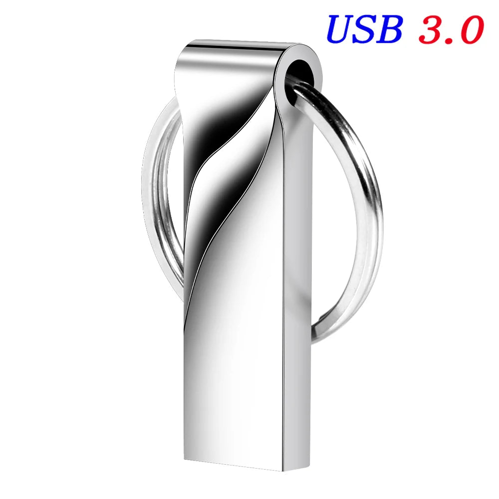JASTER Metal USB 3.0 Flash Drive 8GB–128GB Gold Mini Pen Drive USB Flash Drive PRIMED 64 GB Silver China Mainland