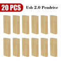 Custom Engraved Wooden USB Flash Drive 4GB–128GB | Bulk Gift Custom USB Flash Drive PRIMED 128 GB Bamboo-20 China Mainland