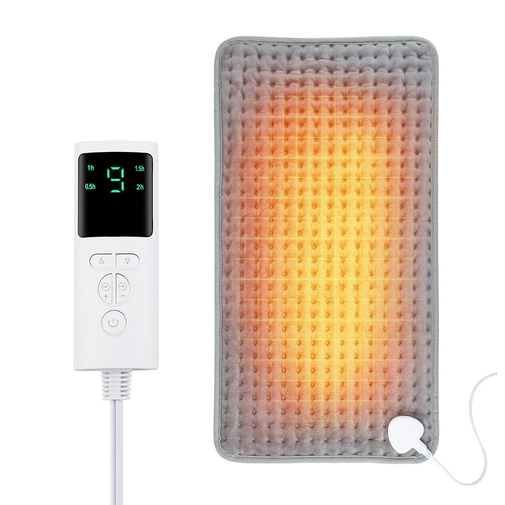 Ms.Dear Electric Heating Pad 58×29cm | 9-Level Thermostat Electric Heating Pad PRIMED