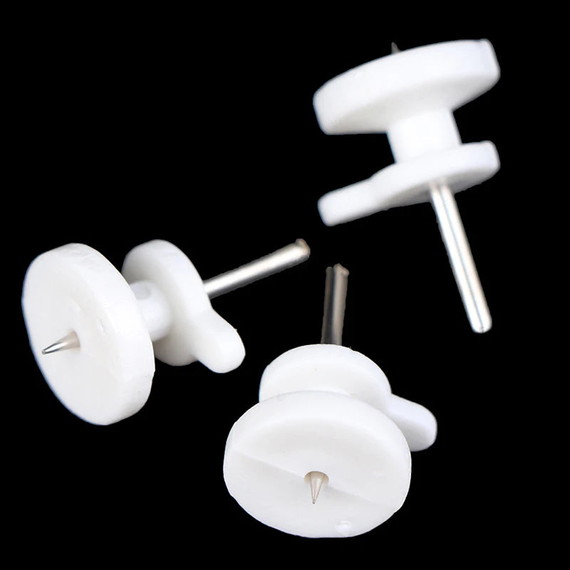 10-Pack Invisible Nail Wall Hooks – Picture Frame Hanger Wall Hanger Hooks PRIMED