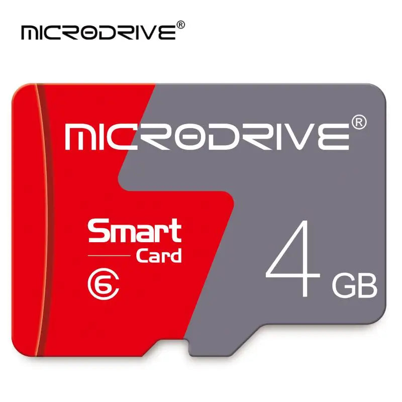 MicroDrive Micro SD Card Class 10 U3 V30 A2 4GB–256GB Flash Memory Card PRIMED 4GB