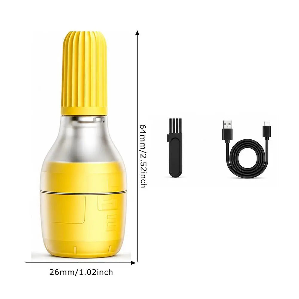USB Rechargeable Nose & Ear Hair Trimmer – Stainless Steel