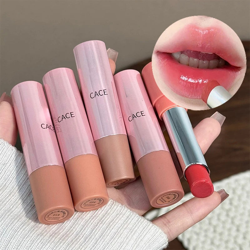 CACE Mirror Lip Gloss – Waterproof Moisturizing Solid Lipstick