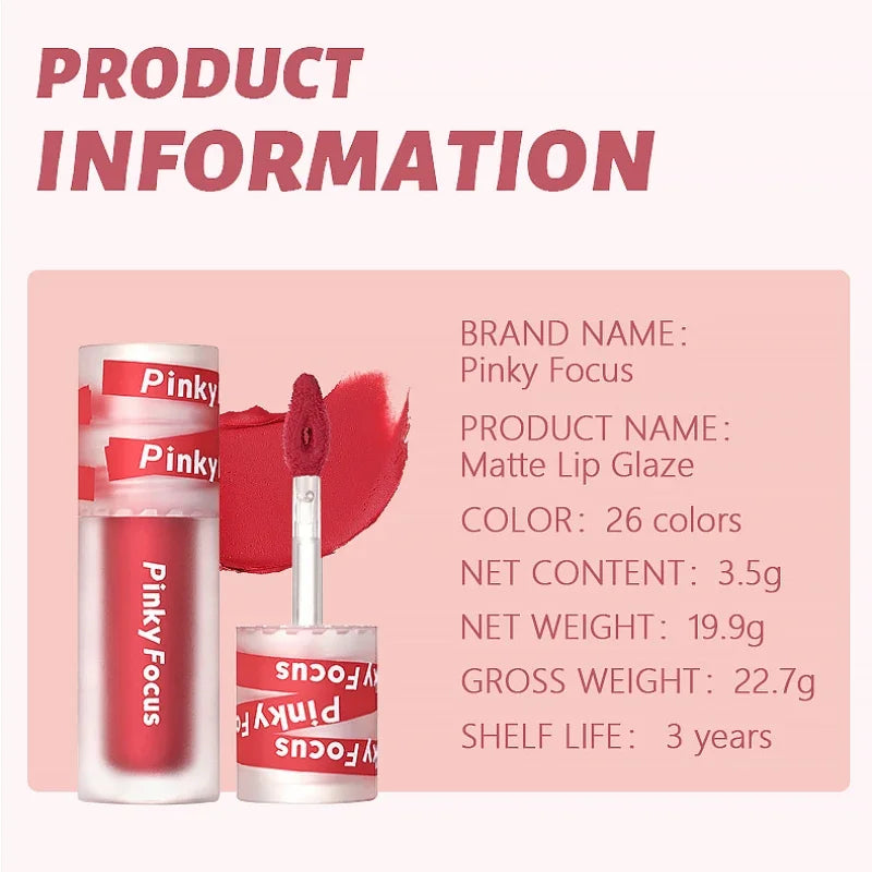 Blana Matte Velvet Lip Clay – Waterproof Moisturizing Lipstick Matte Lipstick PRIMED