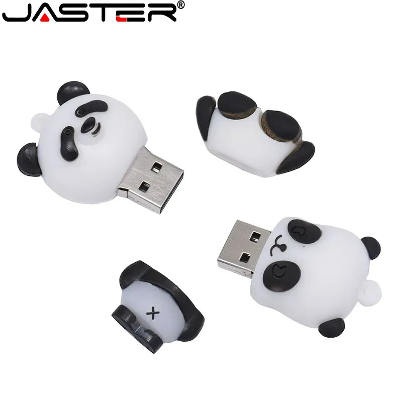 Panda USB 2.0 Flash Drive with Keychain – Kids Gift 4–64GB USB Flash Drive PRIMED