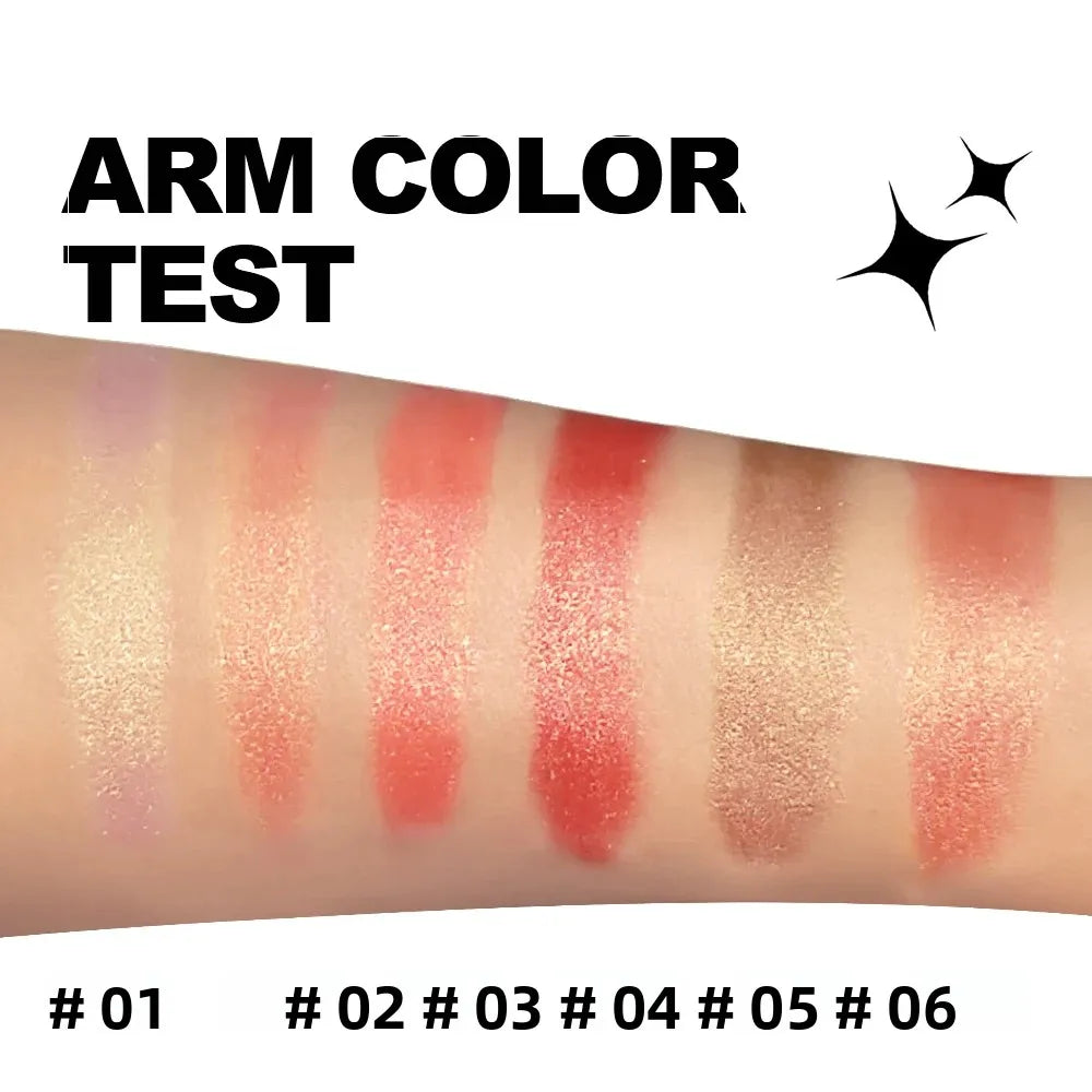 SAM SUGAR Shimmer Lip Gloss – Waterproof Long-Lasting Pearlescent