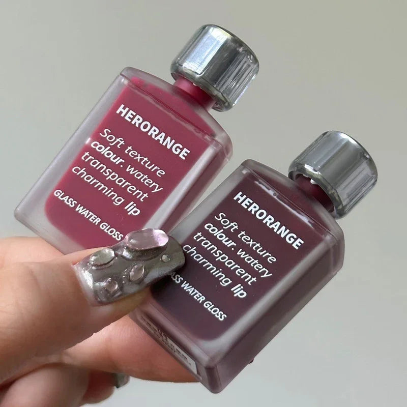 Water-Glow Mirror Lip Gloss – Hydrating Korean Lip Tint