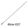 Flexible E27 to E27 Lamp Socket Adapter 6–60cm Extension Lamp Socket Adapter PRIMED 60CM E27 to E27