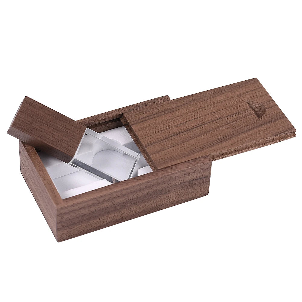 Wooden USB Flash Drive 8–128GB | Free Laser Engraving Logo