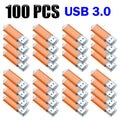 100-Pack Custom Logo USB 3.0 Flash Drives 8GB–128GB Metal USB Flash Drive PRIMED 8 GB Style 2 China Mainland