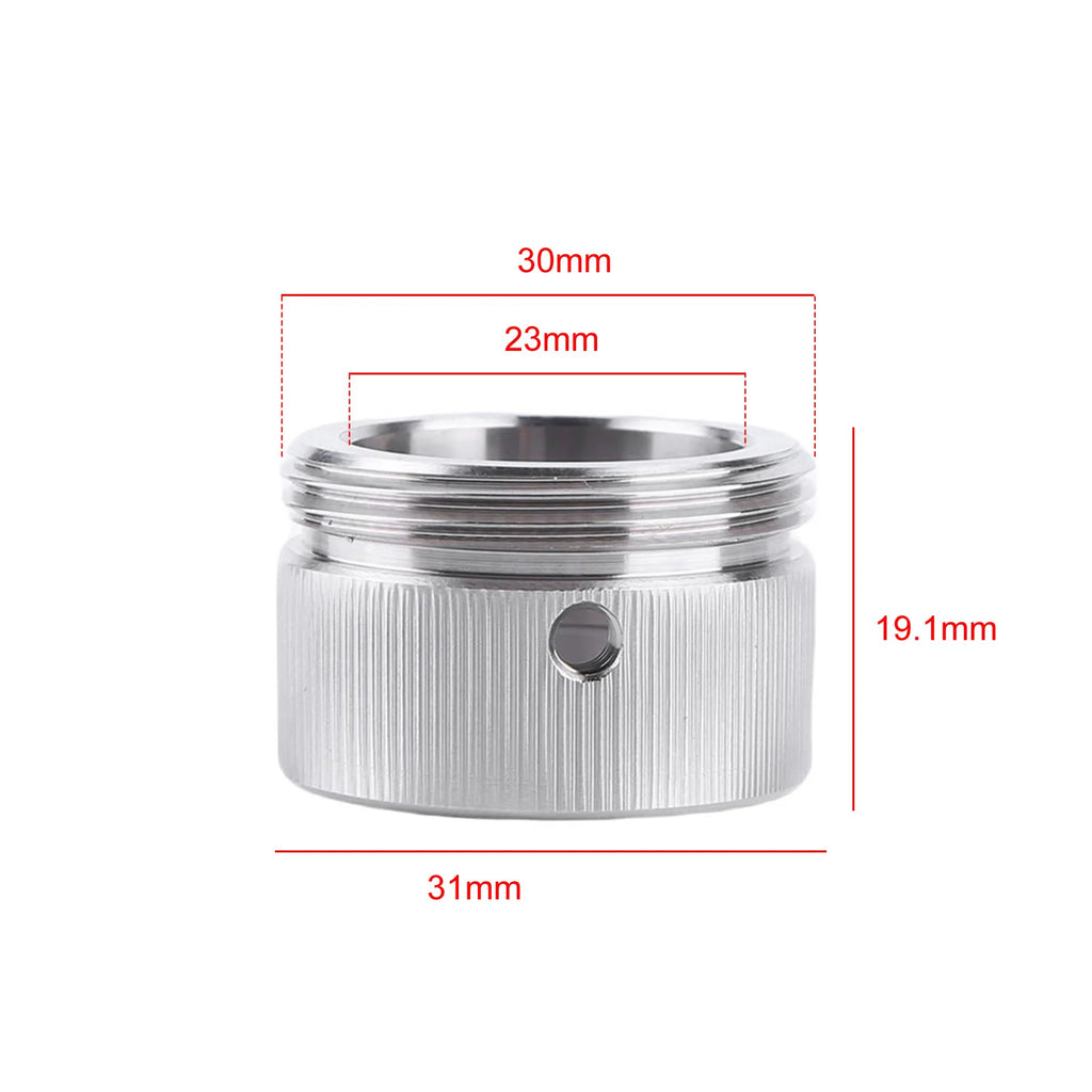 304 SS Radiator Thermostat Valve Adapter M30×1.5 – RA RAV RAVL Radiator Valve Adapter PRIMED