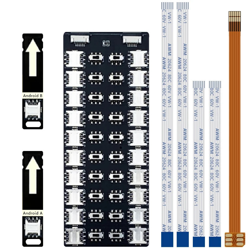 UTHAI T13 20-Slot SIM Card Expander for Android Phones SIM Card Expander PRIMED