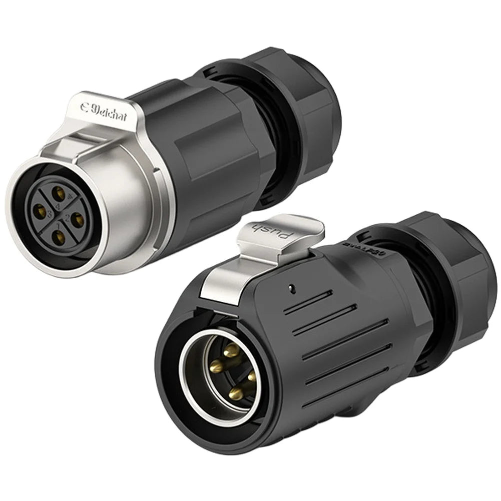 LP-20 IP68 Waterproof Aviation Connector 2P 3P 4P – 2-Pack Waterproof Connector PRIMED EW-LP20-4P China Mainland